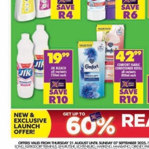 Bleach at Shoprite