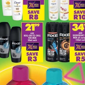 Axe at Shoprite