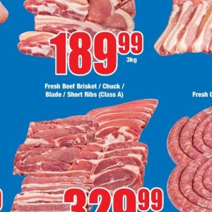 Ribs at Boxer Superstores