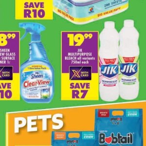 Bleach at Shoprite