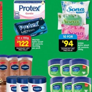 Soap at Spar
