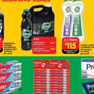 Bleach at Spar