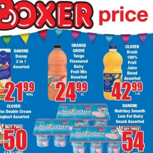 Juice at Boxer Superstores