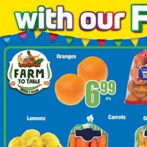Oranges at Boxer Superstores