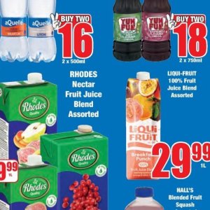 Juice at Boxer Superstores