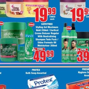 Shampoo at Boxer Superstores