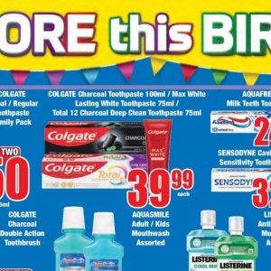 Toothpaste at Boxer Superstores