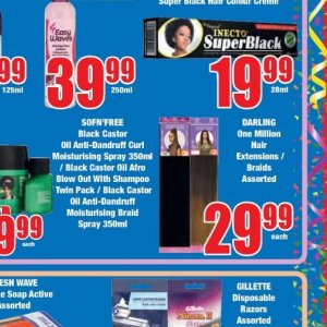 Blow dryer at Boxer Superstores