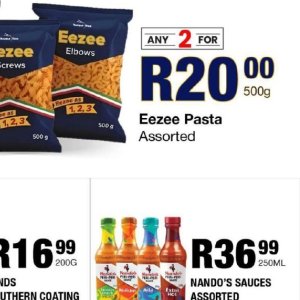 Pasta at Take n Pay