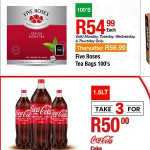 Tea at Take n Pay