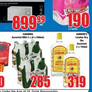 Gin at Boxer Superstores