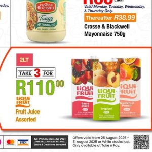 Juice at Take n Pay