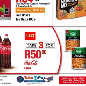 Cola at Take n Pay