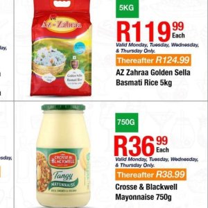Rice at Take n Pay