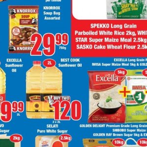 Sunflower oil at Boxer Superstores