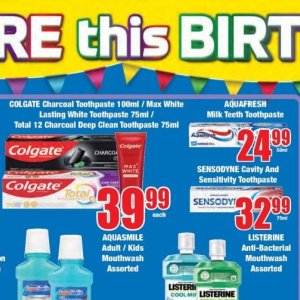 Toothpaste at Boxer Superstores