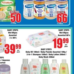 Wet wipes at Boxer Superstores