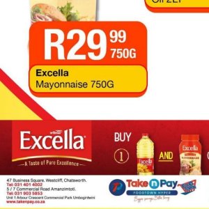 Mayonnaise at Take n Pay