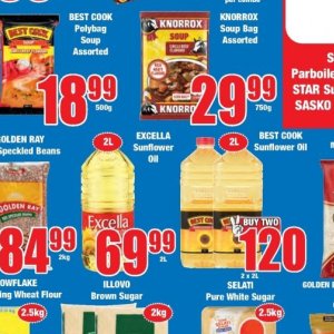 Sunflower oil at Boxer Superstores