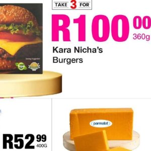Burgers at Take n Pay