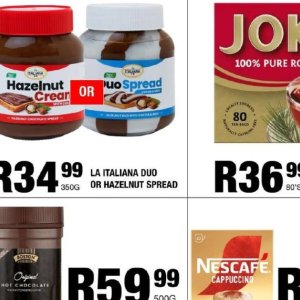 Hazelnut at Take n Pay