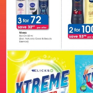 Roll-on nivea  at Clicks