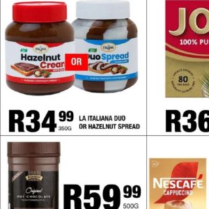 Chocolate at Take n Pay