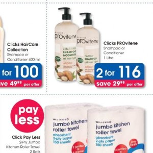 Shampoo at Clicks