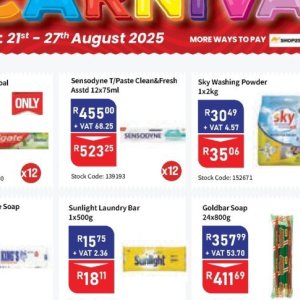   at Africa Cash and Carry