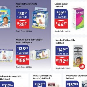Diapers at Africa Cash and Carry
