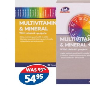 Vitamins at Link Pharmacy
