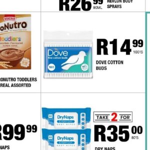 Cotton buds at Take n Pay