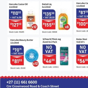 Butter at Africa Cash and Carry
