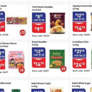 Noodles at Africa Cash and Carry