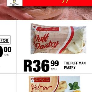Puff pastry at Take n Pay