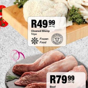 Tripe at Take n Pay