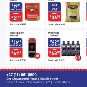   at Africa Cash and Carry