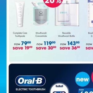 Toothpaste at Clicks