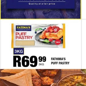 Puff pastry at Take n Pay
