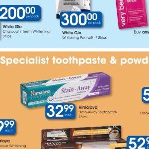 Toothpaste at Clicks