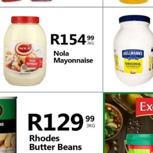 Mayonnaise at Take n Pay