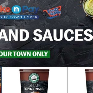 Sauces at Take n Pay