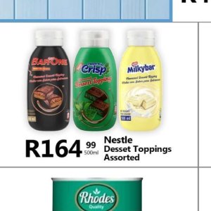 Dessert at Take n Pay