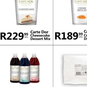 Cheesecake at Take n Pay
