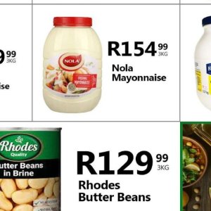 Mayonnaise at Take n Pay