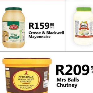 Mayonnaise at Take n Pay