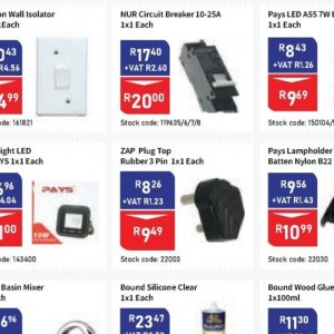 Plug at Africa Cash and Carry