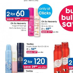 Perfume at Clicks