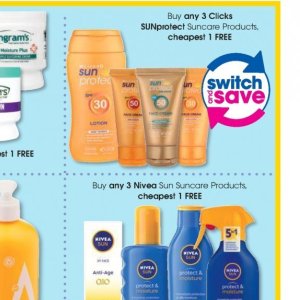 Face cream at Clicks