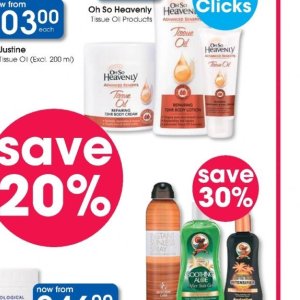 Body cream at Clicks
